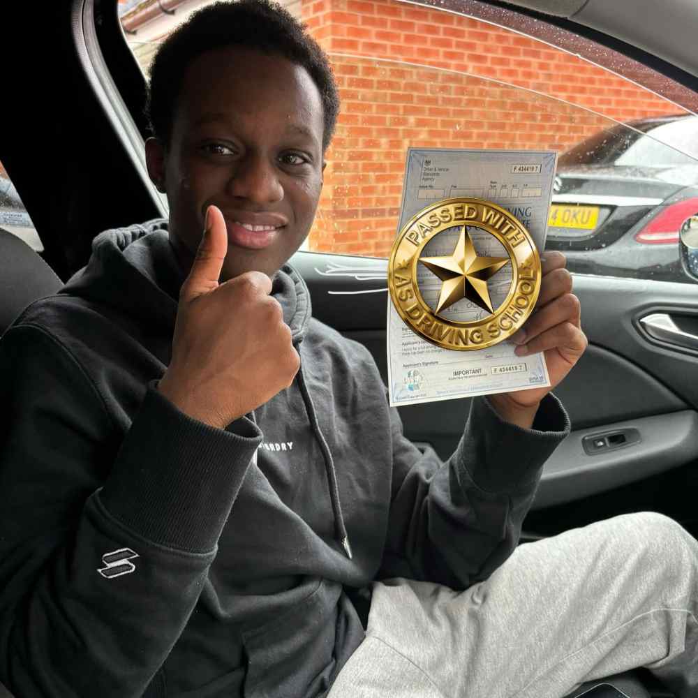Passed with Us: Driving Lessons Elton, DBS Checked instructors, flexible bookings, and lessons for beginners to ensure your driving success.